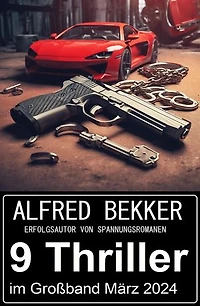 9 Thriller im Paket März 2024