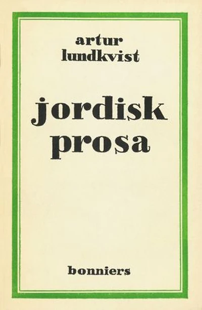 Jordisk prosa