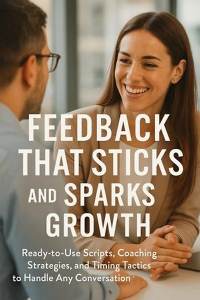 Feedback That Sticks and Sparks Growth: Ready-to-Use Scripts, Coaching Strategies, and Timing Tactics to Handle Any Conversation With Confidence
