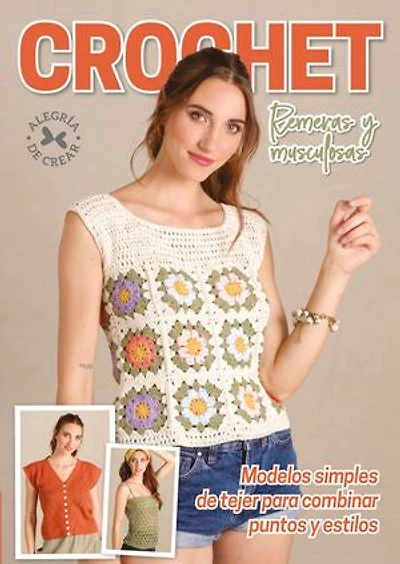 Crochet Remeras y musculosas: Modelos simples de tejer para combinar puntos y estilos
