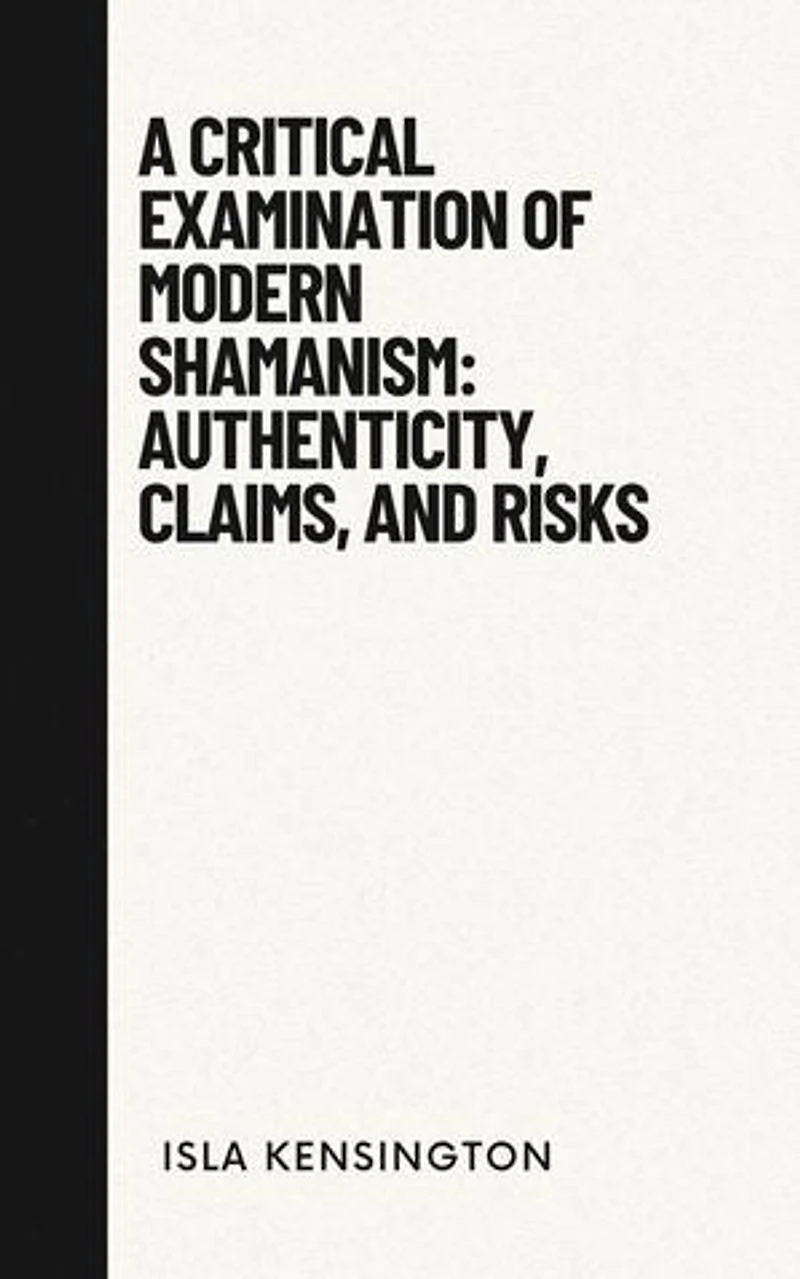 A Critical Examination of Modern Shamanism: Authenticity, Claims, and Risks: Debunking Myths Series, #2