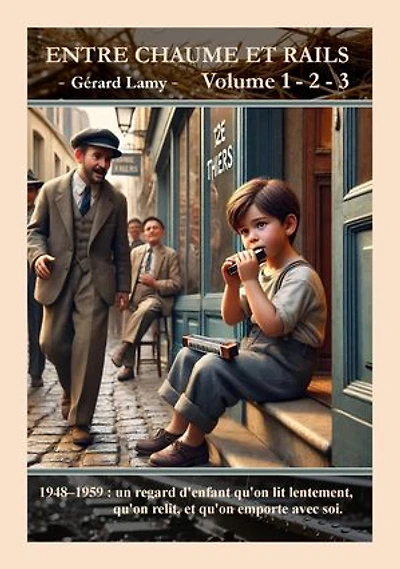 ENTRE CHAUME ET RAILS Volume 1 - 2 - 3: Loin d’être un simple constat géographique, c’est une boussole intérieure, Une boussole d’enfance.