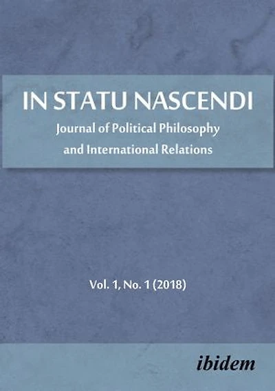 Statu Nascendi: Special Edition: On Continental Philosophy No. 10 Volume 6. Number 1 - The Last Edition