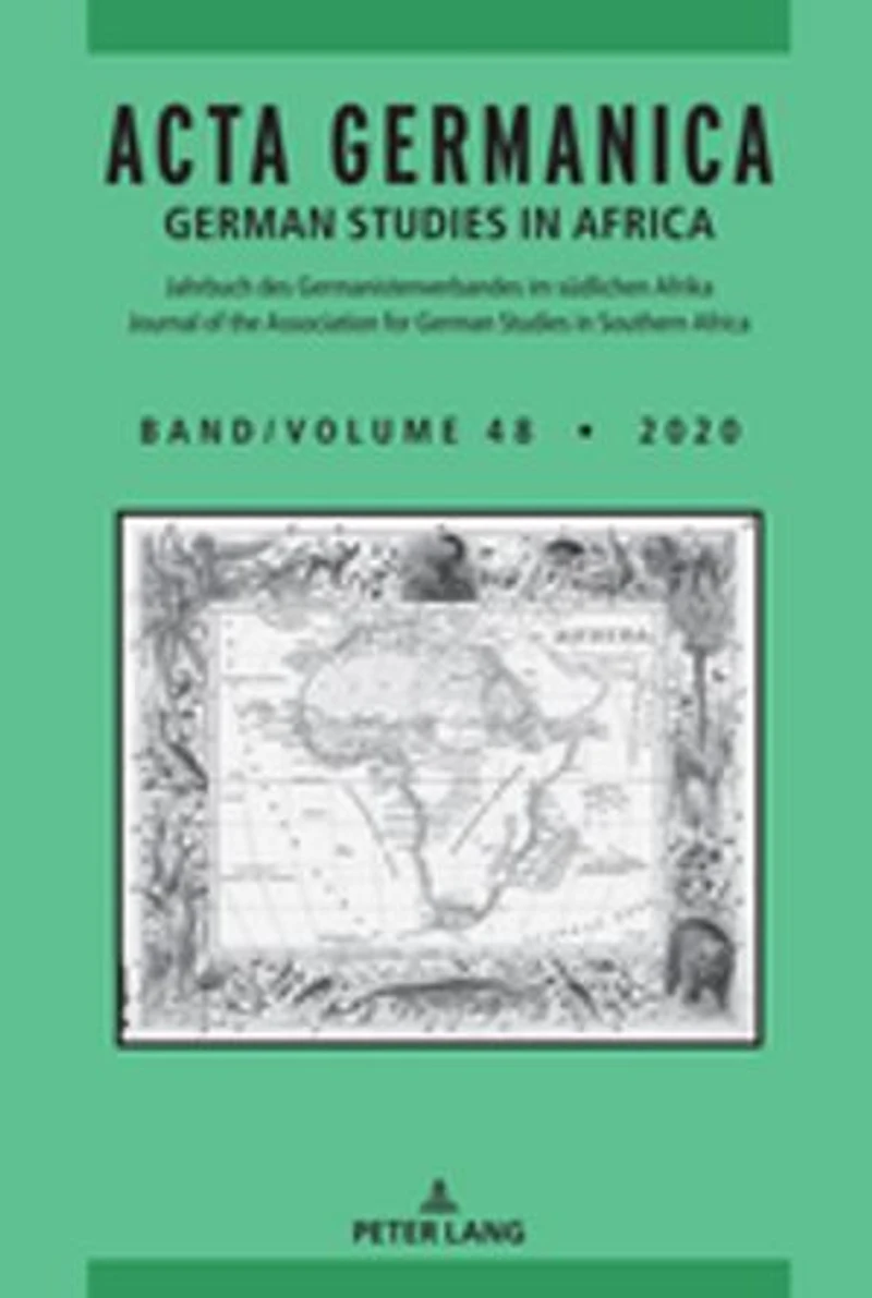 Acta Germanica: German Studies Africa