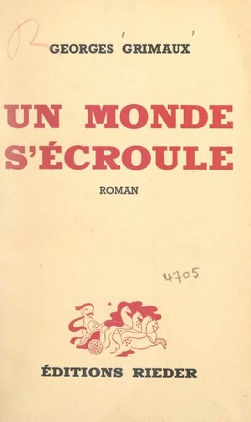Un monde s'écroule