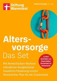 Altersvorsorge: Das Set: Rentenlücken-Rechner, Interaktiver Budgetplaner, Persönlicher Plan für die Zusatzrente, Staatliche Förderung nutzen | Finanzratgeber für Einsteiger