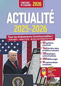 Actualité 2025-2026 - Concours et examens - Fil d'actu 2026 et jeux interactifs offerts: Tous les événements incontournables - Résumés, analyses et mises en perspective