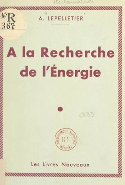 À la recherche de l'énergie