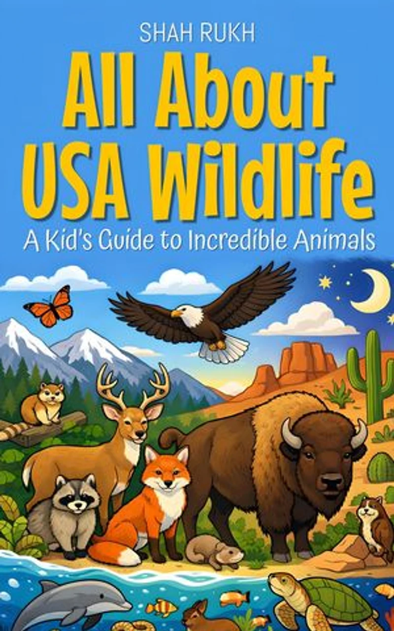 All About USA Wildlife: A Kid’s Guide to Incredible Animals: USA Knowledge Books For Kids, #2