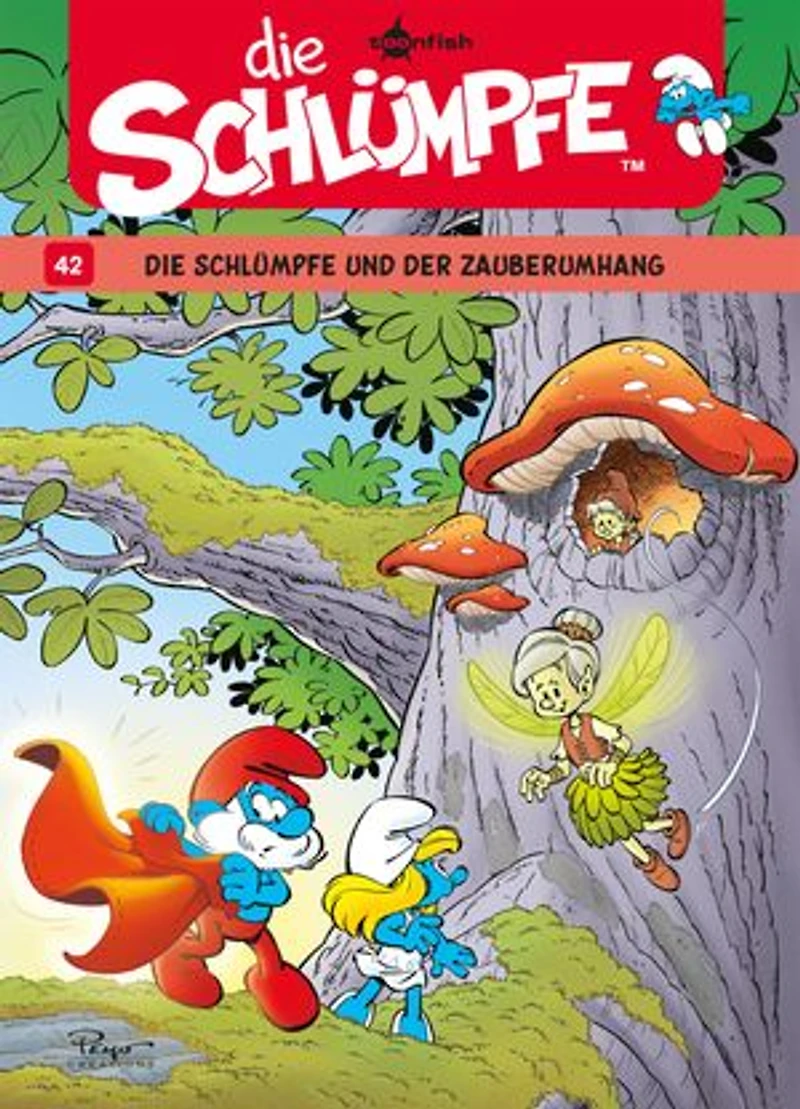 Die Schlümpfe. Band 42: Die Schlümpfe und der Zauberumhang