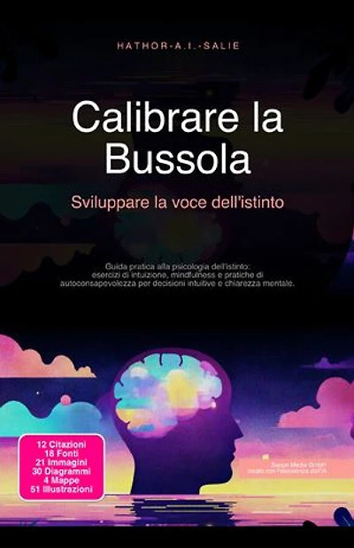 Calibrare la Bussola: Sviluppare la voce dell'istinto: Guida pratica alla psicologia dell'istinto: esercizi di intuizione, mindfulness e pratiche di autoconsapevolezza per decisioni intuitive e chiarezza mentale.
