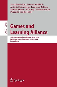 Games and Learning Alliance: 13th International Conference, GALA 2024, Berlin, Germany, November 20-22, Proceeding: Proceedings