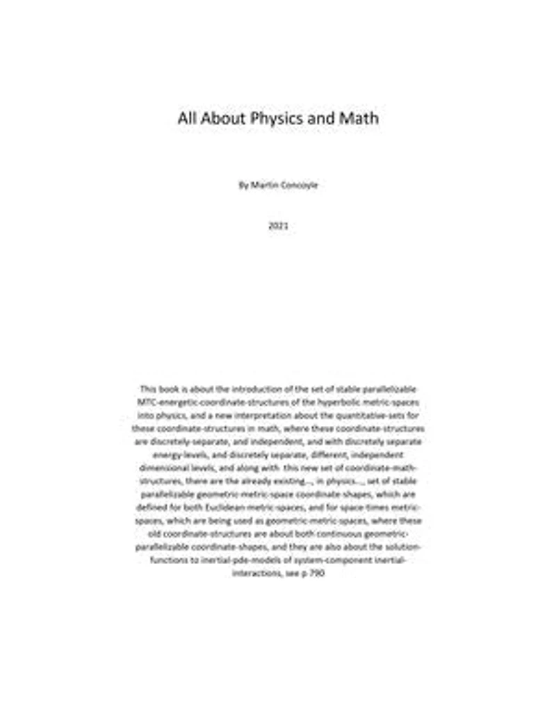 All About Physics and Math