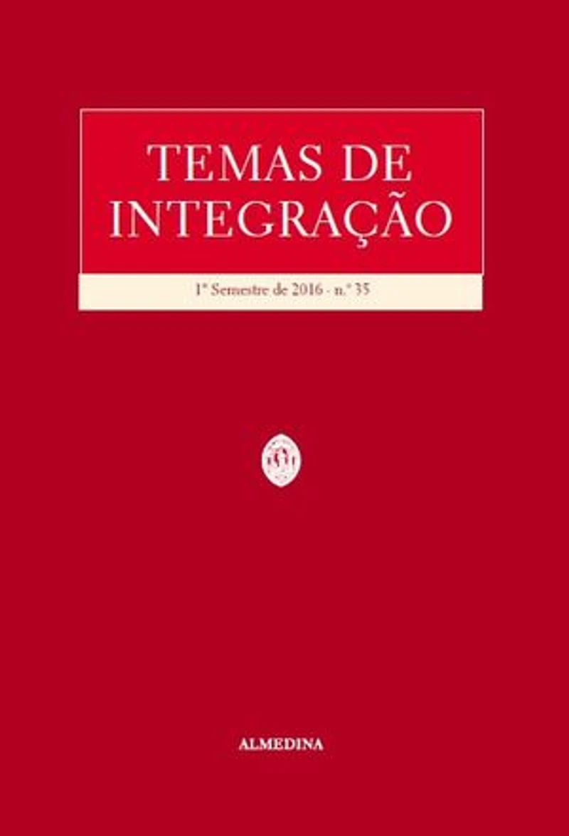 Temas de Integração - 1.º Semestre de 2016 - N.º 35