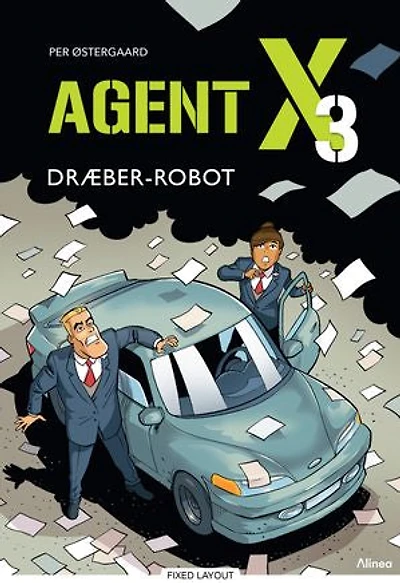 Agent X3, Dræber-robot, Blå Læseklub: Blå Læseklub