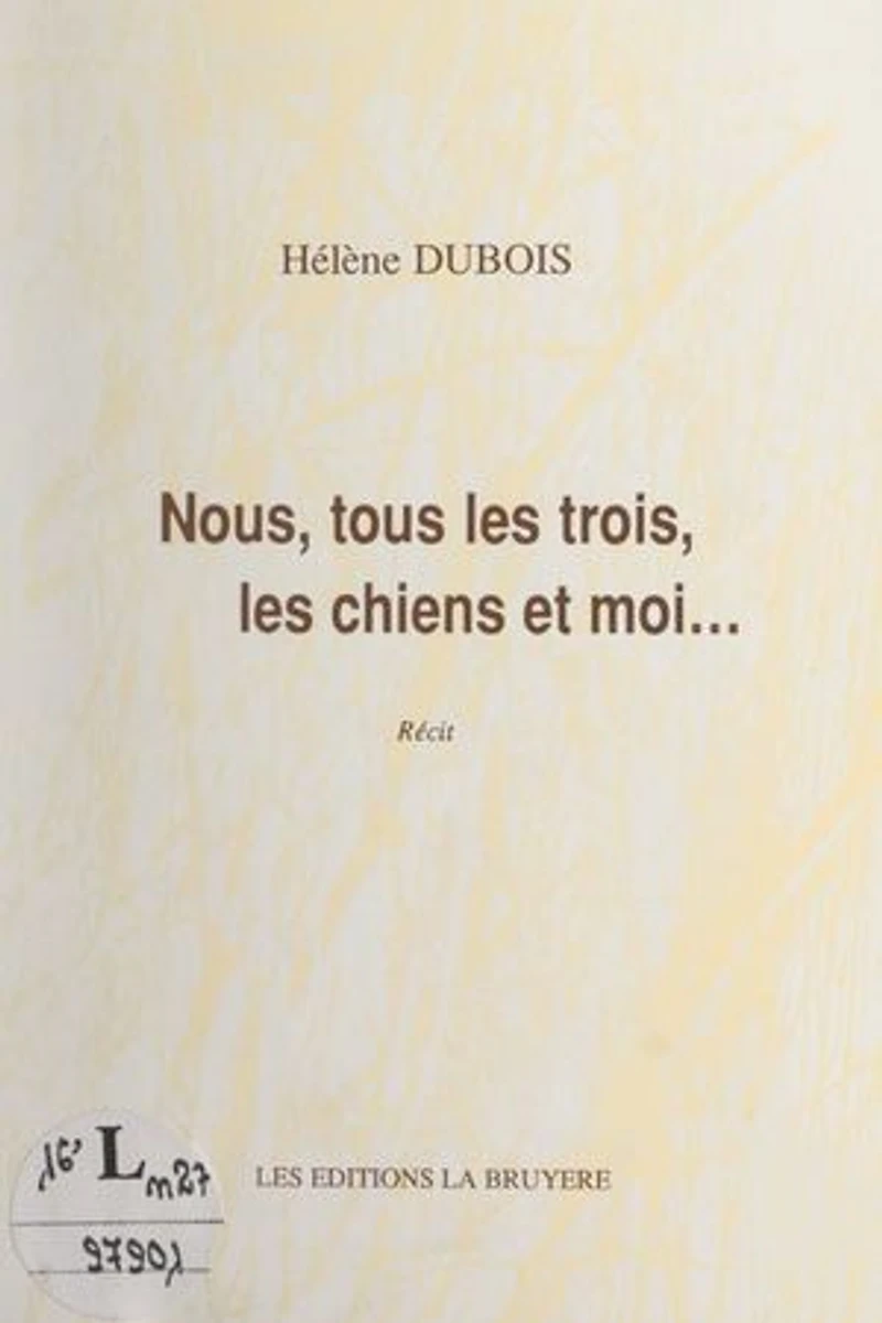 Nous, tous les trois, les chiens et moi...