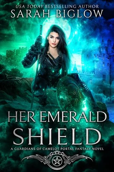 Her Emerald Shield: A Mystical Creature Portal Fantasy Novel