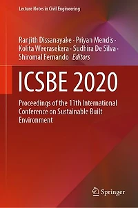 Icsbe 2020: Proceedings Of The 11th International Conference On Sustainable Built Environment
