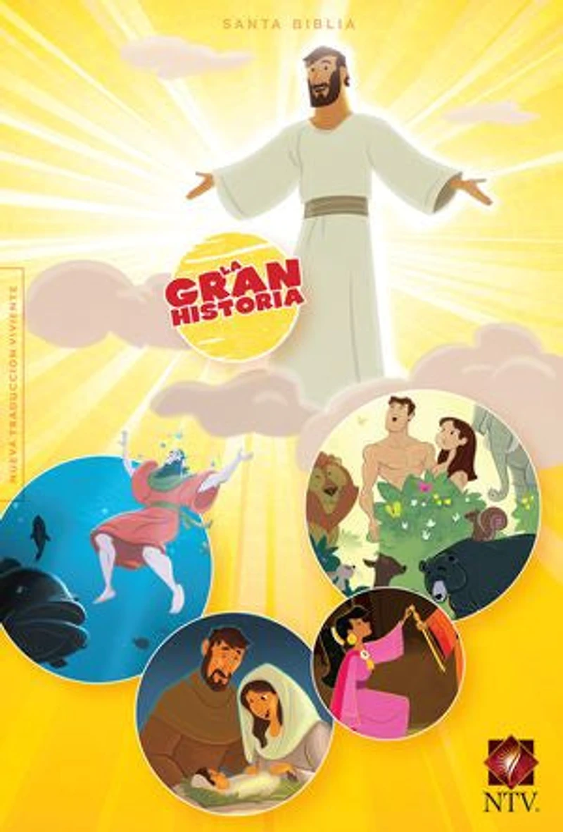 Ntv La Gran Historia: Biblia Interactiva, Tapa Dura Impresa
