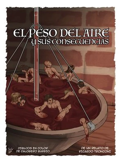 El peso del aire: cómic en color