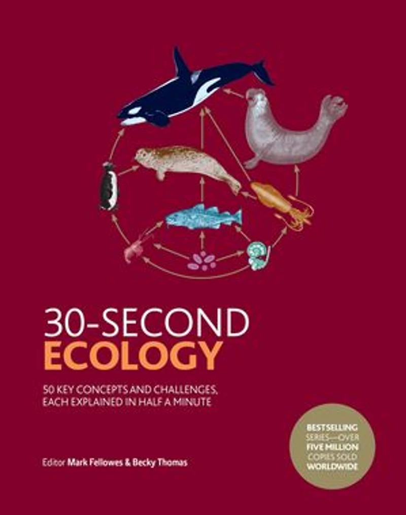 30-Second Ecology: 50 key concepts and challenges, each explained half a minute