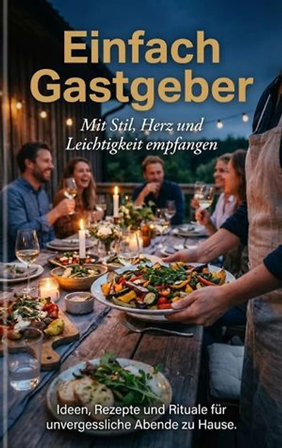 Einfach Gastgeber: Mit Stil, Herz und Leichtigkeit empfangen: Ideen, Rezepte und Rituale für unvergessliche Abende zu Hause.