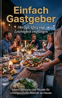 Einfach Gastgeber: Mit Stil, Herz und Leichtigkeit empfangen: Ideen, Rezepte und Rituale für unvergessliche Abende zu Hause.