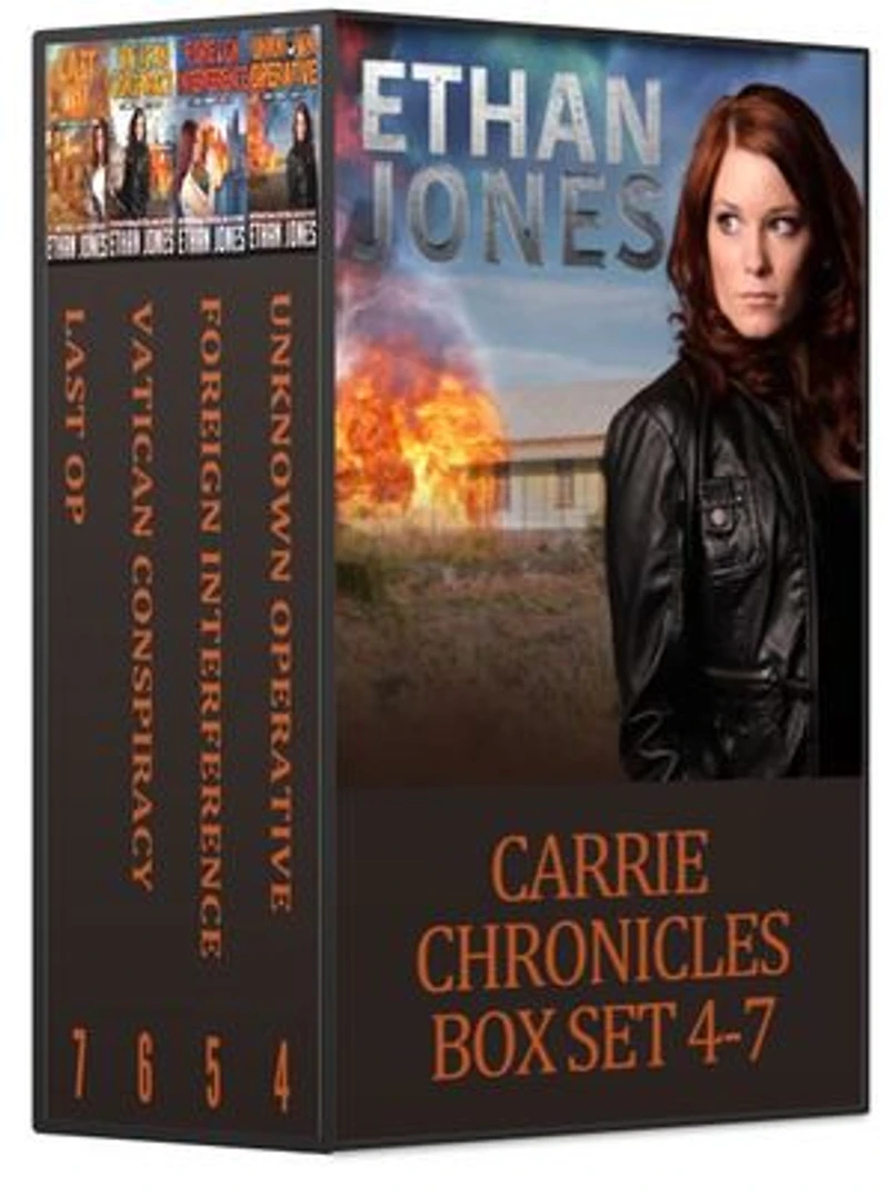Carrie Chronicles - Books 4-7 Box Set: Spy Thriller