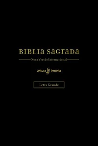 Bíblia NVI, Capa luxo preta, Letra Grande, Com Espaço para Anotações