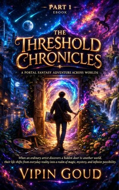 The Threshold Chronicles: Epic Portal Fantasy Adventure in Magical Worlds: A Spellbinding Fantasy Quest Through Dimensional Magic, Legendary Worlds & Legendary Heroes