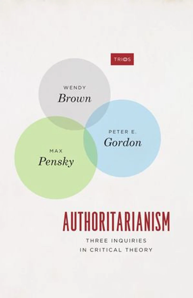 Authoritarianism: Three Inquiries Critical Theory
