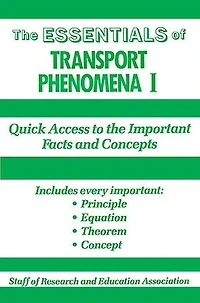 Essentials of Transport Phenomena I