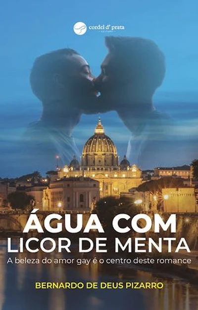 Água com licor de menta