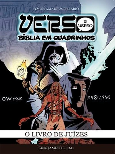 VERSO A VERSO BÍBLIA EM QUADRINHOS : O LIVRO DE JUÍZES