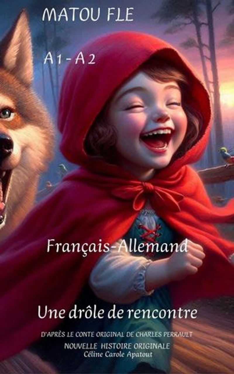 Une drôle de rencontre Français-Allemand: Matou Fle French German Reader