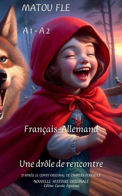 Une drôle de rencontre Français-Allemand: Matou Fle French German Reader