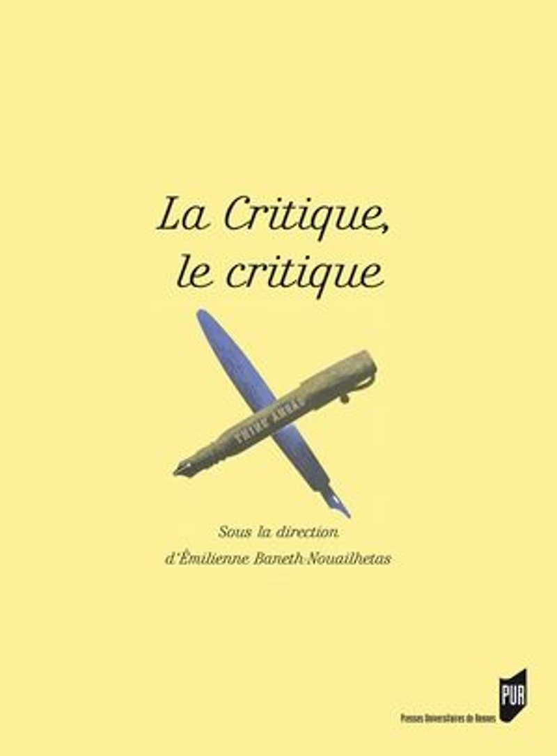 La critique, le critique