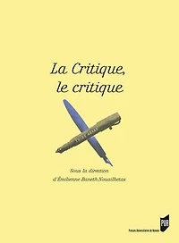 La critique, le critique