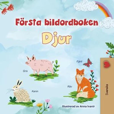 Första bildordboken Djur: Swedish Bedtime Collection