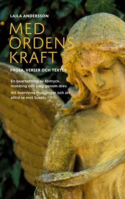 Med Ordens Kraft: PROSA, VERSER OCH TEXTER. En bearbetning av förtryck, mobbing och sorg genom drev. Att övervinna motgångar och att alltid se mot ljuset.