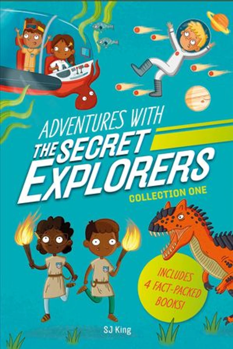 Adventures with The Secret Explorers: Collection One: 4-Book Box Set of Educational Fiction Chapter Books