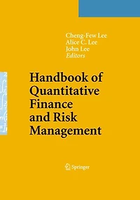 Handbook of Quantitative Finance and Risk Management