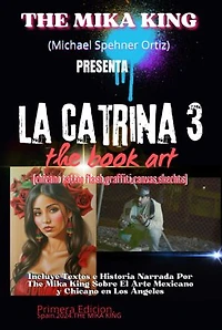 La Catrina 03 The Mika King Chicano Tattoo Flash,graffiti,canvas,ilustration