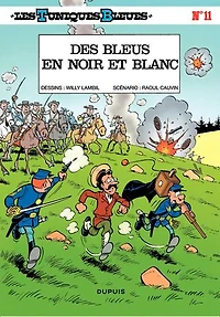 Des bleus en noir et blanc