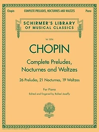Complete Preludes, Nocturnes & Waltzes: Schirmer Library of Classics Volume 2056