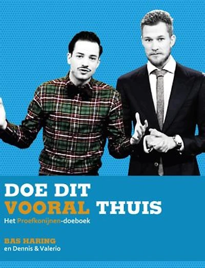 Doe dit vooral thuis: het proefkonijnen-doeboek