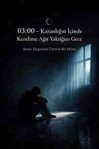 03:00 - Karanlığın İçinde Kendime Ağıt Yaktığım Gece: Sessiz Yorgunluk Üzerine Bir Metin