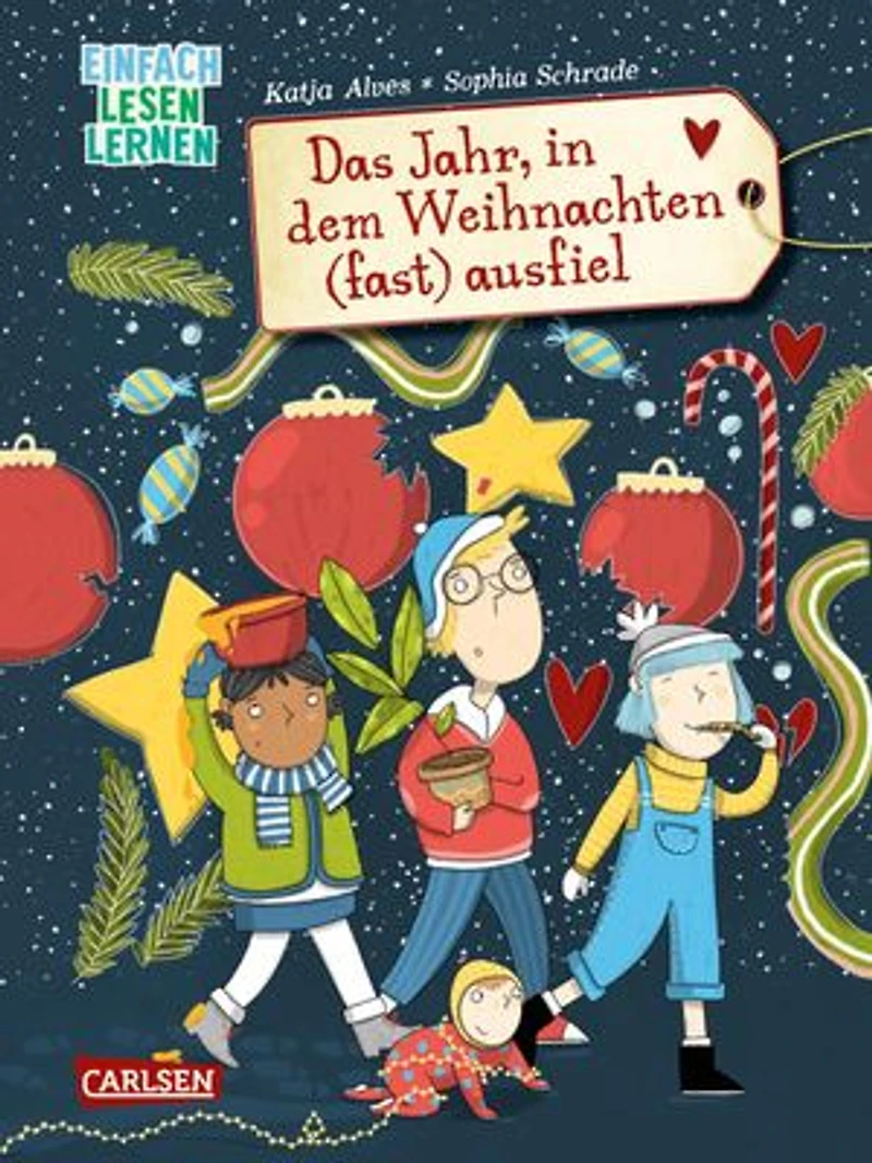 Das Jahr, in dem Weihnachten (fast) ausfiel: Einfach Lesen Lernen | Witziges Weihnachts-Kinderbuch für Erstleser*innen zum Thema Umweltschutz - mit nachhaltigen Weihnachtstipps