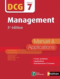 Management, DCG épreuve 7: manuel & applications