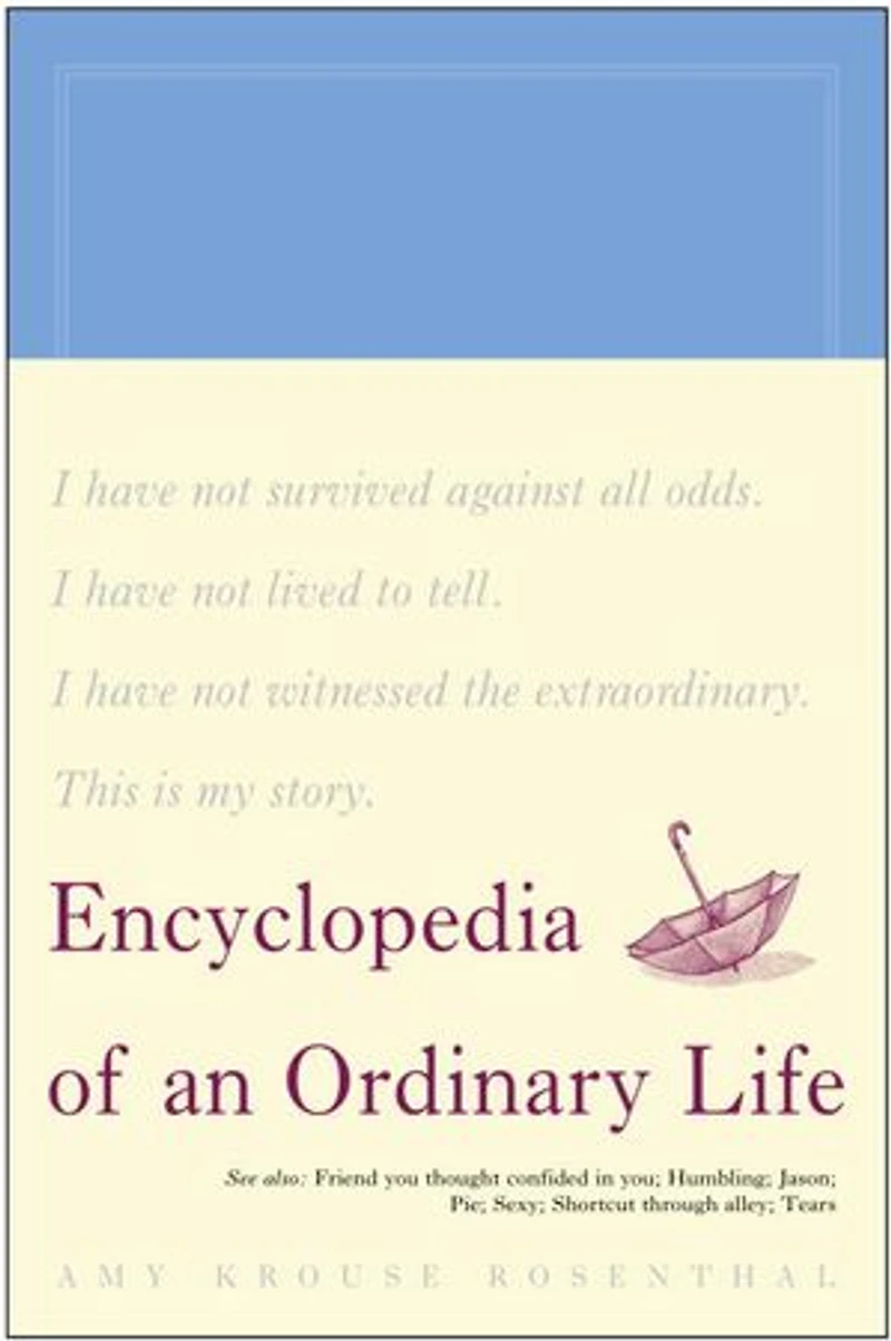 Encyclopedia of an Ordinary Life: A Memoir